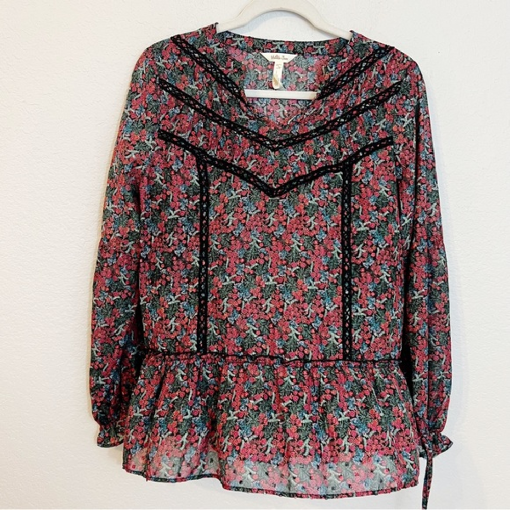 Matilda Jane Chose Your Own Path Carole Floral‎ Blouse